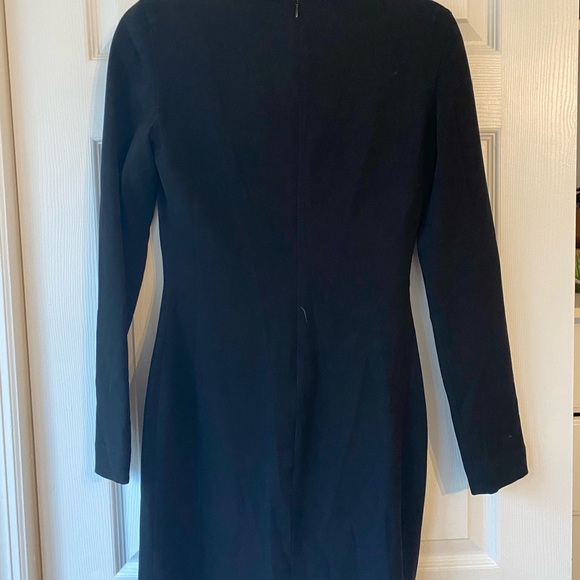 Diane Von Furstenberg Dresses Dvf Chain Link Turtleneck Black Mini